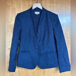 navy petite blazer from the loft, like new condition